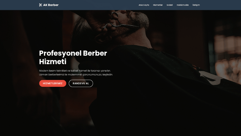 Barber Shop Demo
